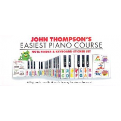 Note Finder & Keyboard Sticker Set - John Sylvanus Thompson