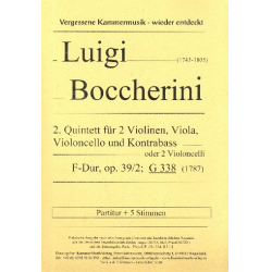 Quintett F-Dur op.39,2 G338 - Luigi Boccherini