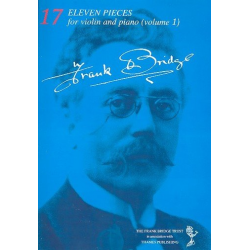 11 Pieces vol.1 for violin and piano - Frank Bridge