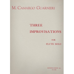 3 Improvisations for flute solo - Camargo Mozart Guarnieri