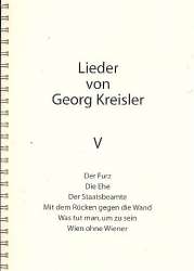 Lieder von Georg Kreisler Band 5 - Georg Kreisler