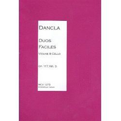 Duos Faciles op.117,3 für - Jean Baptiste Charles Dancla