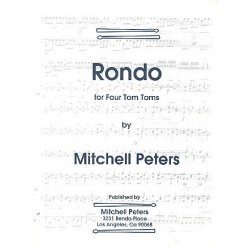 Rondo for 4 tom toms (1 player) -Mitchell Peters