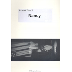 Nancy für Marimba solo - Emmanuel Séjourné