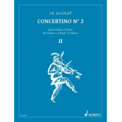 Concertino d-moll Nr.2 für Violine - Jean Baptiste Accolay