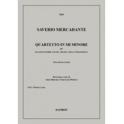 Quartett es-Moll für Flöte in C - Saverio Mercadante