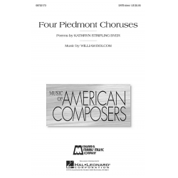 Four Piedmont Choruses - William Bolcom