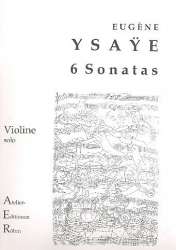 6 Sonaten für Violine solo - Eugène Ysaye