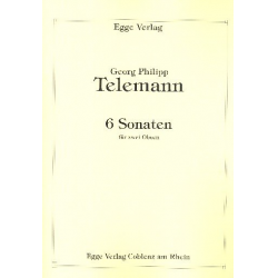 6 Sonaten für 2 Oboen - Georg Philipp Telemann