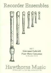 4 more Canzonas - Giovanni Gabrieli