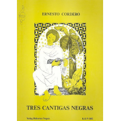 3 Cantigas negras für Gitarre - Ernesto Cordero