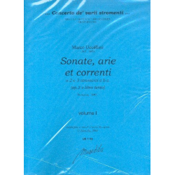 Sonate, arie et correnti op.3 vol.1 - Marco Uccellini