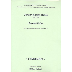 Konzert D-Dur - Johann Adolf Hasse