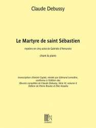 DD16203 Le martyre de Saint Sébastien - - Claude Achille Debussy