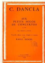 Petit solo de concerto en ré mineur op.141 no.4 - Jean Baptiste Charles Dancla