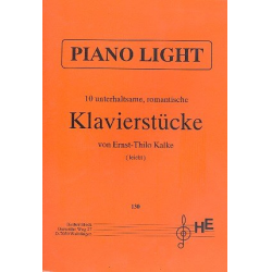 Piano Light 10 unterhaltsame, - Ernst-Thilo Kalke