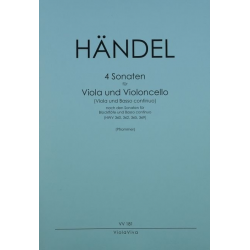 4 Sonaten - Georg Friedrich Händel (George Frederic Handel)