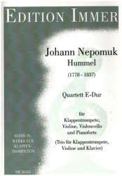 Quartett E-Dur - Johann Nepomuk Hummel