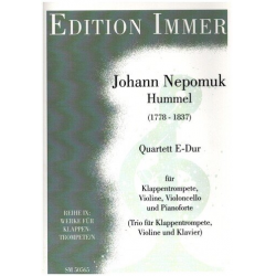 Quartett E-Dur -Johann Nepomuk Hummel