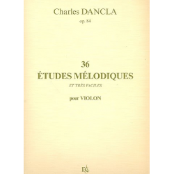 36 études mélodiques et -Jean Baptiste Charles Dancla