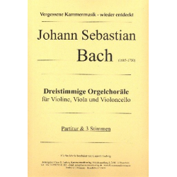 Dreistimmige Orgelchoräle - Johann Sebastian Bach