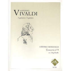 L'estro armonico op.3,9 RV230 pour 2 guitares - Antonio Vivaldi