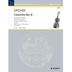 Konzert a-Moll Nr.8 op.47 für Violine - Louis Spohr