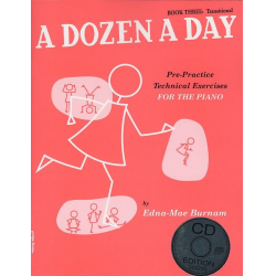 A Dozen a Day vol.3 (+CD) for piano - Edna Mae Burnam