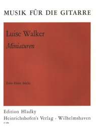 Miniaturen : zehn kleine Stücke - Luise Walker