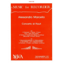 Concerto di flauti for - Alessandro Marcello