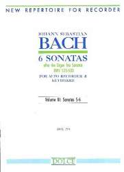 6 Sonatas after the Organ Trio Sonatas vol.3 - Johann Sebastian Bach