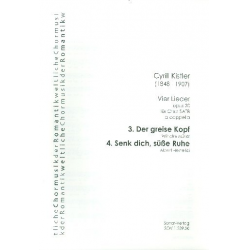 4 Lieder op.20 Band 2 (Nr.3-4) - Cyrill Kistler