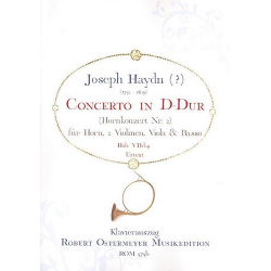 Konzert D-Dur Nr.2 Hob.VIId:4 für Horn, Streicher und Bc - Franz Joseph Haydn