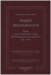Suite nach Gedichten des Michelangelo Buonarroti op.145 - Dmitri Shostakovitch / Schostakowitsch
