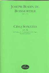 5 Sonates op.26 - Joseph Bodin de Boismortier