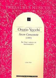 7 Canzonette for 4 voices - Orazio Vecchi