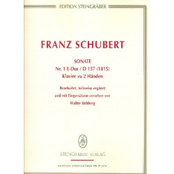 Sonate E-Dur Nr.1 D157 - Franz Schubert