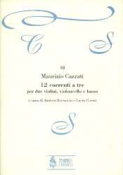 12 correnti a tre - Maurizio Cazzati
