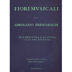 Fiori musicali in partitura a 4 -Girolamo Frescobaldi