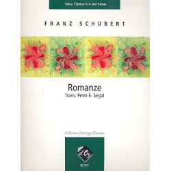 Romanze for voice, clarinet in A and guitar - Franz Schubert