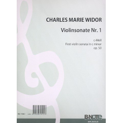 Sonate g-Moll op50 für Violine und Klavier - Charles-Marie Widor
