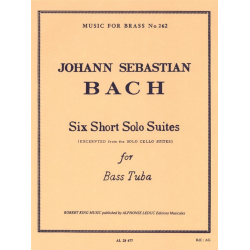 5 short solo suites for bass tuba - Johann Sebastian Bach