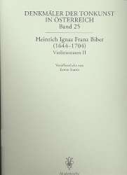 Violinsonaten Band 2 - Heinrich Ignaz Franz von Biber