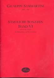 Sämtliche Sonaten Band 6 -Giuseppe Sammartini