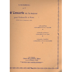 Concerto fa majeur no.6 op.31 - Bernhard Romberg