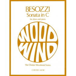 Sonata C major for oboe and piano - Alessandro Besozzi