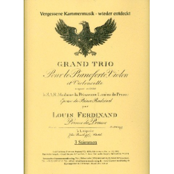 Grand Trio Es-Dur op.10 für Violine, - Prinz von Preußen Louis Ferdinand