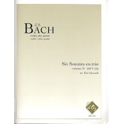 SONATE EN TRIO NO.2 BWV526 POUR - Johann Sebastian Bach