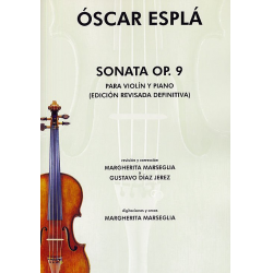 Sonata op.9 para violin y piano - Oscar Esplá Triay
