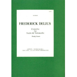 Concerto for violin, violoncello - Frederick Delius